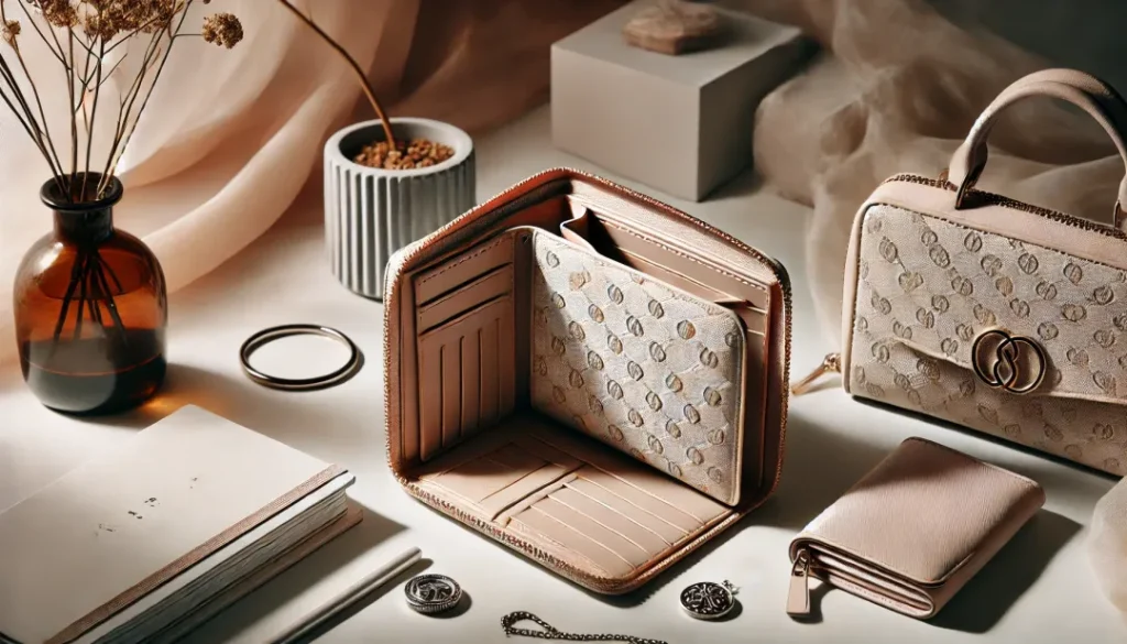 二つ折り財布が持つ機能性とデザイン性